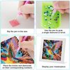 DIYGEMDOT Hummingbird Diamond Painting Kit for Kids with Wooden Frame, 5D Diamond Art Gem Painting for Beginners, Gem Art Crafts and Gifts for Girls and Boys Ages 4-5-6-7-8-9-10-11-12 (7X7 Inches)