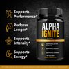 (5 Pack) Alpha Ignite Capsules - Official Alpha Ignite Pills Advanced Formula Support Maximum Strength, Natural AlphaIgnite Supplement for Overall Health & Wellness Reviews, 300 Capsules for 5 Months