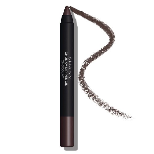 SHANY Chunky Lipstick Lip Pencil With Vitamin E & Aloe Vera - CHOCOLAT