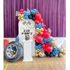 HKYOOD 160Pcs Race Car Balloon Garland Arch Kit - Car Wheels Checkered Balloons 18 12 10 5 Inch Different Size Balloons for Racing Car Two Fast 2nd Monster Theme Birthday Party Decorations Supplies