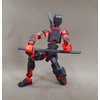 (Assembly Completed) 3D Printed T13 Action Figure, Dummy 13 Collectible Action Figure Articulated, for Collectors Desktop Decorations,muñeco de acción (Black Red)
