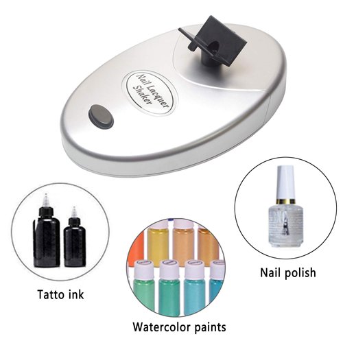 Allstarry Nail Lacquer Shaker Adjustable Varnish Bottle Lash Glue Shaking Machine Evenly Tools for Nail Art, Tattoo Ink
