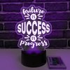 Failure Is Success In Progress Desk Lamp Cute Motivational Sign - VWAQ BACR32