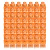 CALIFORNIA CADE ELECTRONIC Finger Lights, 50Pcs Finger Flashlights for Kids Adult Glow in The Dark Party Favors Supplies Bulk, Led Finger Light for Easter Christmas Stocking Stuffers - Orange