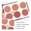 KYDA 6 Colors Face Blush Palette, Matte Shimmer Blush Palette, Smooth Blendable Powder Blush, Contour Highlighter Blush Multiuse Makeup Palette-Set A