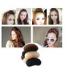 Bump It Up Inserts Hair Clips Sponge Volume Hair Base Head Cushion Invisible Fluffy Hair Pad Hair Style Tool for Women 4 pcs (Brown)