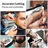BESTBOMG Updated Professional Hair Clippers Cordless Hair Haircut Kit Rechargeable 2000mAh Hair Beard Trimmer Haircut Grooming Kit with 6 Guide Combs & for Men/Father/Husband/Boyfriend