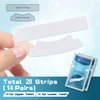 Teeth Whitening Strips - Whitening Strips for Teeth Sensitive, Professional Teeth Whitening Strips, Fast Remove Smoking, Coffee, Wine Stains, Teeth Whitening Kit Pack of 28 Non-Slip Strips