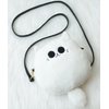 Uomieefy 8inch/20cm Gojocat Plush Bag - Anime Crossbody Plush Purse Stuffed Animal Cat Shoulder Bag Collectible Gift for Anime Fans