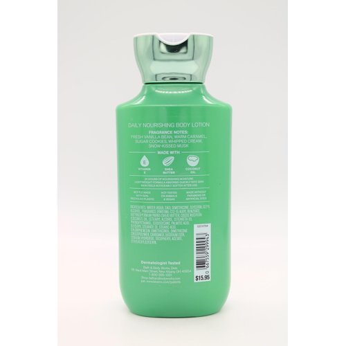 Vanilla Bean Noel, Bath and Body, Daily Nourishing Body Lotion, 8 fl oz