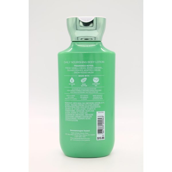 Vanilla Bean Noel, Bath and Body, Daily Nourishing Body Lotion, 8 fl oz