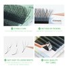 ANNAFRIS 3D Premade Fan W Shape Clover Eyelash Extensions 0.07 D Curl 8-15mm Mix Volume Self Fanning W Lash Extensions Makeup Supplies Professional Use(0.07 D, 8-15mm Mix)