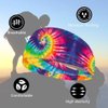 NDISTIN Tie Dye Hair Band Wristband Sweat Headband Teens Head Band Scarfs for Women Non Slip Elastic Band 1 Pack
