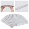 25 Pack 100/180 Grit Nail Files for Acrylic Nails, Rectangle Double Sides Emery Boards Fingernail Files Professional Nail Buffering Files