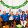 Football Banner Concessions Garland Party Supplies Decoration Sports Game Day SUPER BOWL Sunday Pre-strung