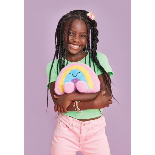 iscream Set of 2 Colorful 2" Claw Hair Clips - Choose Rainbows