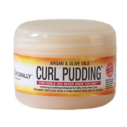 Good Naturally Curl Pudding with Argan & Olive Oil Delivers Every Curly-Haired Girl’s Dream To Have Soft, Defined, Frizz-Free Curls. 8oz.