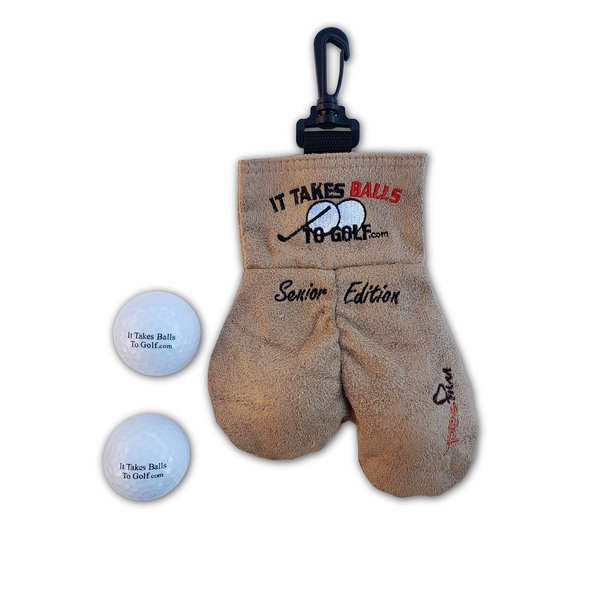 MySack Senior Edition Golf Ball Storage Bag | This Funny Golf Gift is Sure to Get a Laugh | Store Your Other Golf Accessories for Men Such as Tees & Gloves by Putting Them in This Gag Gift