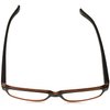 Foster Grant Thomson Reading Glasses, Brown/Transparent, 53 mm