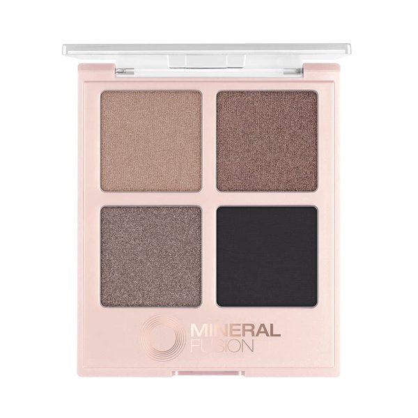 Mineral Fusion Eye Shadow Palette - Rock Show for Women - 0.25 oz Eye Shadow (Refillable)