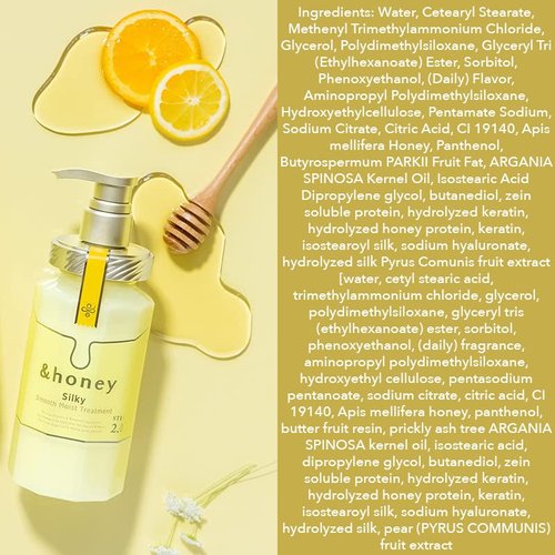 1 PC Perfumed Honey Silky Smooth Moisture Hair Conditioner, No Additive, Can Be Used For Pregnant Women And Children, Leaving Clear Smooth Silky Hair For You, 440ml (conditioner)