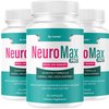 (3 Pack) Neuromax Pro Brain and Memory Support - Neuromax Pro Capsules Supplement Support Advanced Health & Wellness Multivitamin, Neuro Max Pro Brain and Memory Support, 180 Capsules for 3 Months