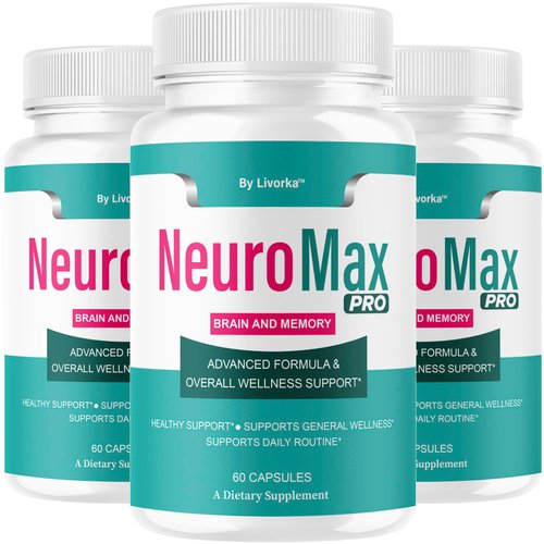 (3 Pack) Neuromax Pro Brain and Memory Support - Neuromax Pro Capsules Supplement Support Advanced Health & Wellness Multivitamin, Neuro Max Pro Brain and Memory Support, 180 Capsules for 3 Months