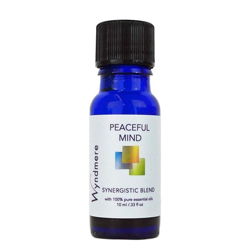 Peaceful Mind Essential Oil Blend - Calming & Emotionally Balancing with 100% Pure Therapeutic Quality for Aromatherapy - Wyndmere Naturals - 10ml