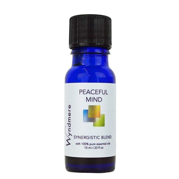 Peaceful Mind Essential Oil Blend - Calming & Emotionally Balancing with 100% Pure Therapeutic Quality for Aromatherapy - Wyndmere Naturals - 10ml
