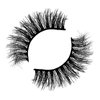 ILLPTA Fluffy Wispy Volume False Eyelashes Strip 3D, Natural Look Thick Waterproof Cat Eye Lashes, 16MM Faux Mink Demi Curly Cateye Fake Eyelashes (8D-05)