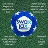 SWAX LAX Lacrosse Training Ball - Indoor Outdoor Practice Less Bounce & Rebounds (Stars n Stripes)