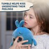 Moody Pals Tumble The Blue Monster Emotional Regulation Plushie | Cute Stuffed Animal Plush Toy for Children | Plushies, Stuffy, Cute Stuffed Animals for Girls, Cute Plush Toys, Peluches