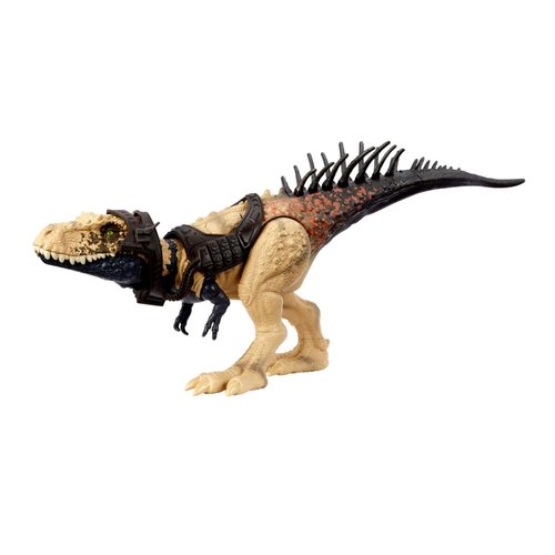 Mattel Jurassic World Gigantic Trackers Dinosaur Toy, Bistahieversor Action Figure with Movement & Tracking Accessory, 14-in Long
