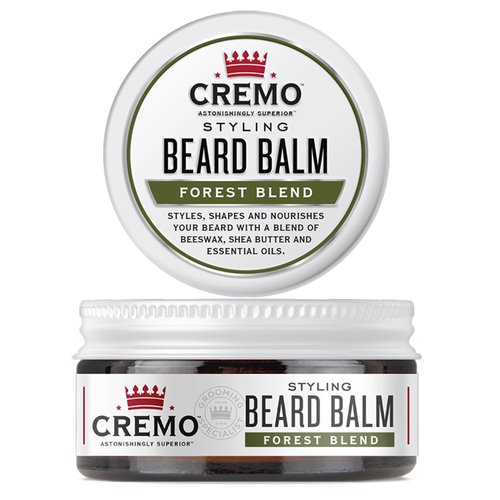 Cremo Styling Beard Balm, Forest Blend, Nourishes, Shapes And Moisturizes All Lengths Of Facial Hair, 2 Ounce (Packaging May Vary)