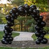 100pcs Black Balloons for Balloon Garland Arch Kit, Perfect for Valentine's Day, Baby Shower, Gender Reveal, Wedding, Birthday Party Decoration