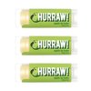 Hurraw! Apple Lip Balm, 3 Pack: Organic, Certified Vegan, Cruelty and Gluten Free. Non-GMO, 100% Natural Ingredients. Bee, Shea, Soy and Palm Free. Made in USA