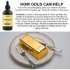 I Am Joy co. Ormus Gold Oil Monoatomic Helps to Decalcify Pineal Gland, Repair DNA, Increase Manifestation Speed - Rich with Minerals Platinum, Iridium Using Non Chemical Solvent Extraction 4oz