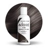 Adore Semi Permanent Hair Color - Vegan and Cruelty-Free Hair Dye - 4 Fl Oz - 110 Darkest Brown (Pack of 1)