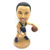 Ru.Master Curry Bobblehead Basketball Action Figure -5.1 in Hand-Painted Resin Warriors Collectible Doll - Perfect Sports Fan Gift - Curry in Iconic 30# Jersey