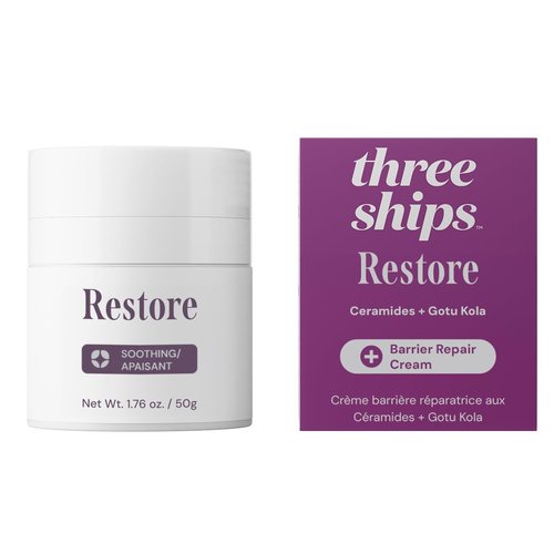 Three Ships Restore Ceramides + Gotu Kola Barrier Repair Cream