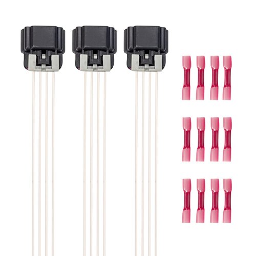 ENA Set of 3 Ignition Coil Connector Compatible with Buick Chevrolet Cadillac GMC Saab Pontiac Sa...