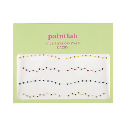 PaintLab Eye Gems, Self-Adhesive Rhinestones for Makeup, Face Jewels for Beginners, Kids, Teens, and Women, Dazey