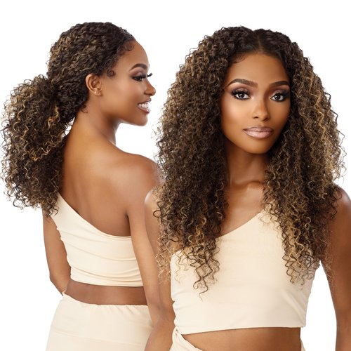 Sensationnel 360 Butta Lace Front Wigs - 360 butta unit 6 wider parting synthetic glueless wig preplucked with babyhair - 360 Butta unit 6 (COPPERPUMPKIN)