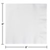 Creative Converting Dinner Napkins, One Size, White