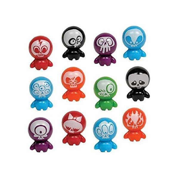 Numb Skullz Tiny Figures Set of 12 Bok Choy Boys Nemisis