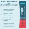 ESPRI Zero Sugar Electrolyte Drink Mix, Watermelon, Hydration Packets, Nitric Oxide Boost, Low Calories, Magnesium Citrate Prevents Muscle Cramps and Improves Recovery, 15 Day Supply