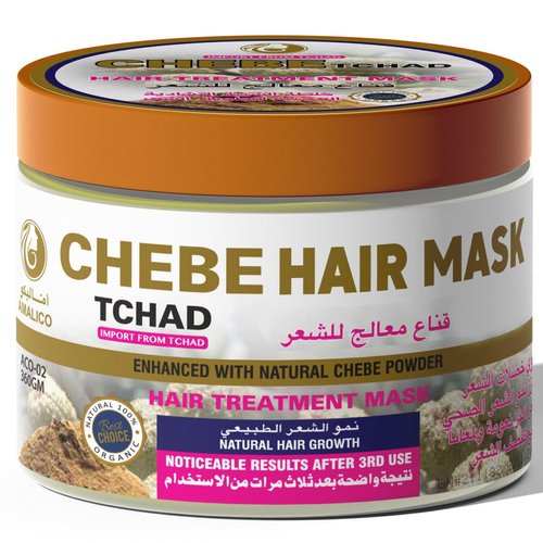 Chebe Hair Mask for Hair Growth with African Chebe Powder for Hair Growth Hair Treatment Mask - 2...