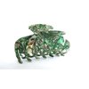 Generic Medium abalone sea shell effect green hair claw clamp clip