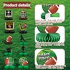 10PCS Football Party Decorations Football Table Centerpiece Football Honeycomb Centerpieces Table Toppers for Football Birthday Party Football Game