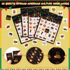 Containlol 39 Pcs Kwanzaa Game Bingo 24 Players African American Culture Bingo Cards African Heritage Bingo for Family School Activities Holiday Happy Kwanzaa Festival Party Favors Supplies